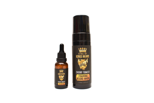 King of king's Beard oil and Beard wash